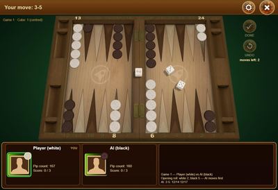 GO Backgammon screenshot 1