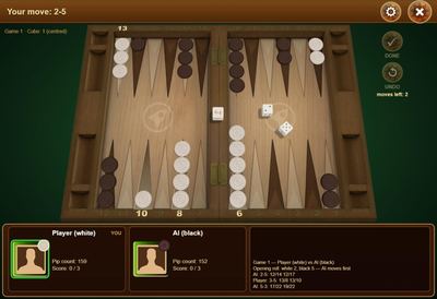 GO Backgammon screenshot 2